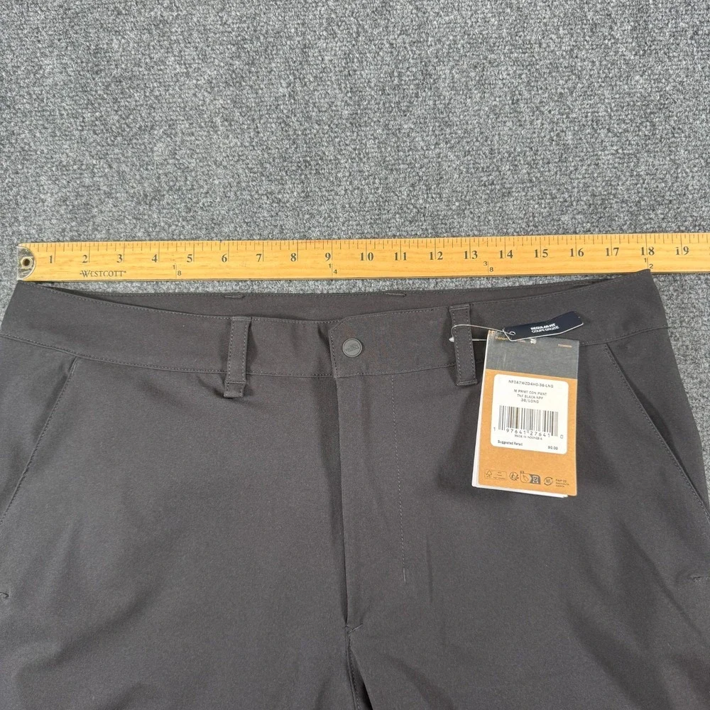 The North Face Paramount Convertible Pants Mens Black Size 36 Long NEW